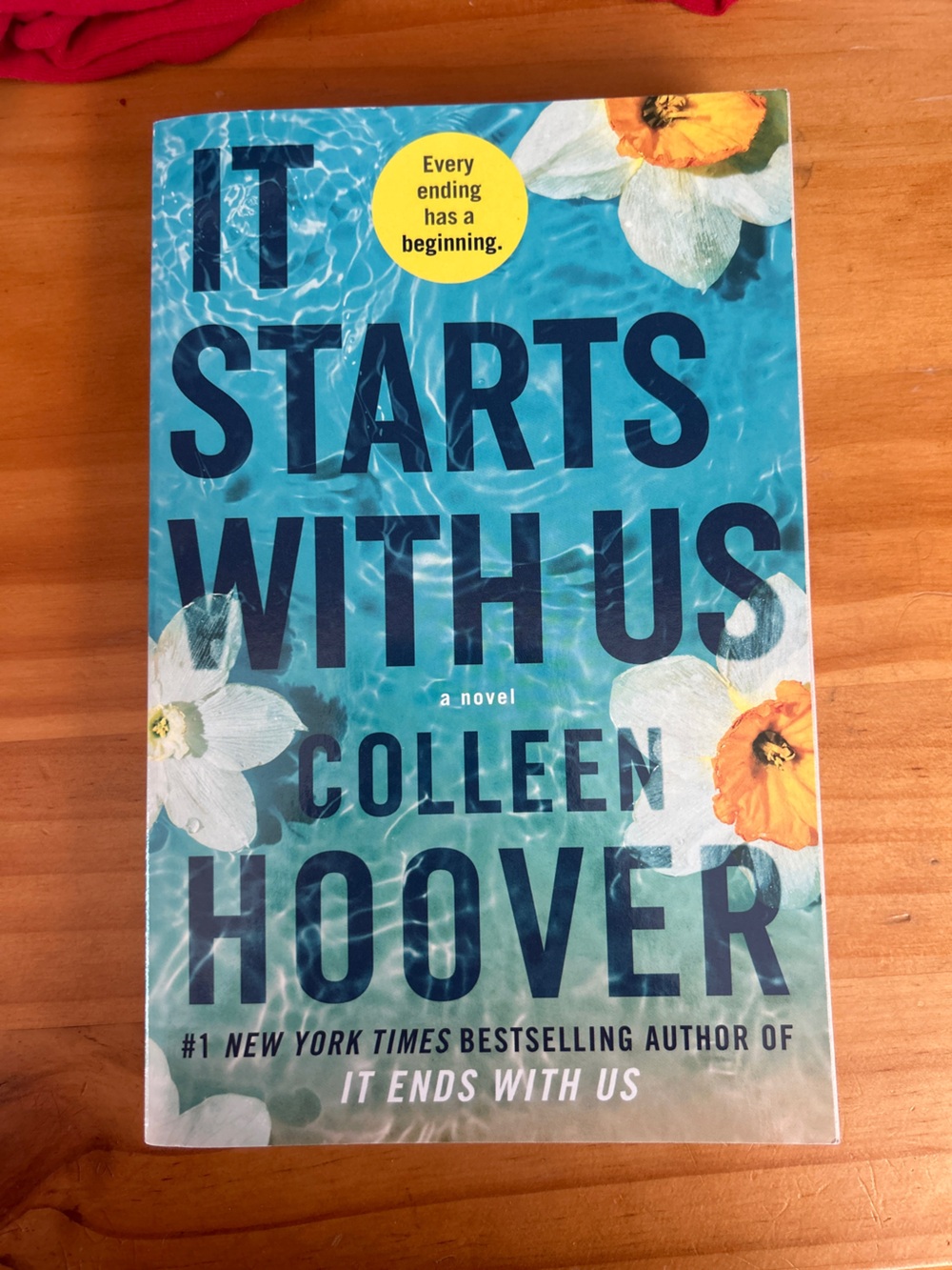 It Starts with Us Book by Colleen Hoover